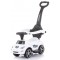 Chipolino Ride On Car with Handle Turbo White Chipolino Ride On Car with Handle Turbo White