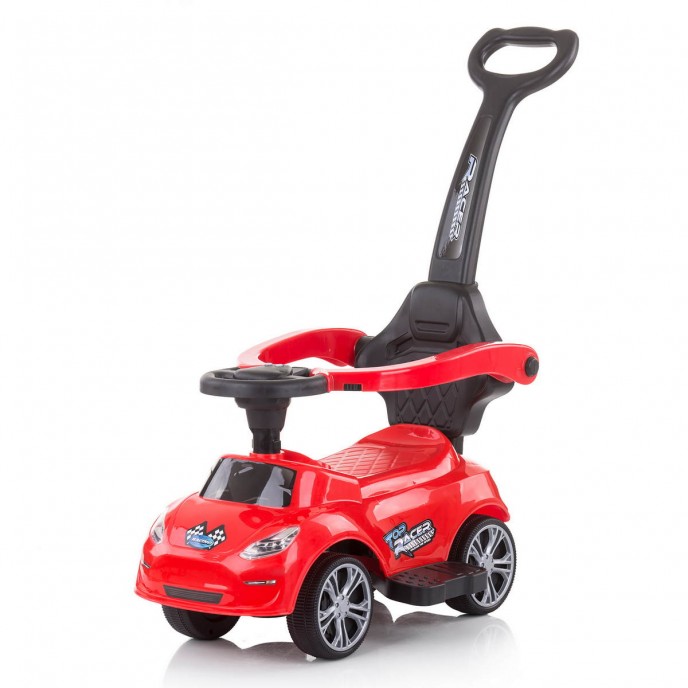 Chipolino Ride on Car with Handle Turbo Red