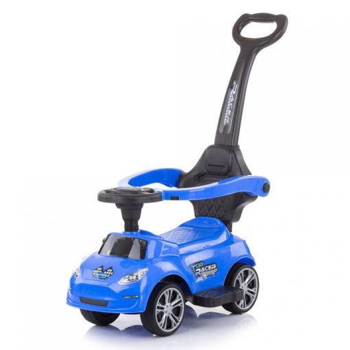 Chipolino Ride On Car with Handle Turbo Blue