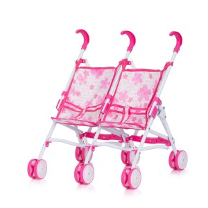 Chipolino Doll Stroller Twiny Flowers