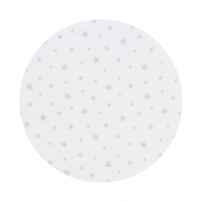 Chipolino Travel Cot Mattress 60x120cm Powder Pink Stars Chipolino Travel Cot Mattress 60x120cm Powder Pink Stars