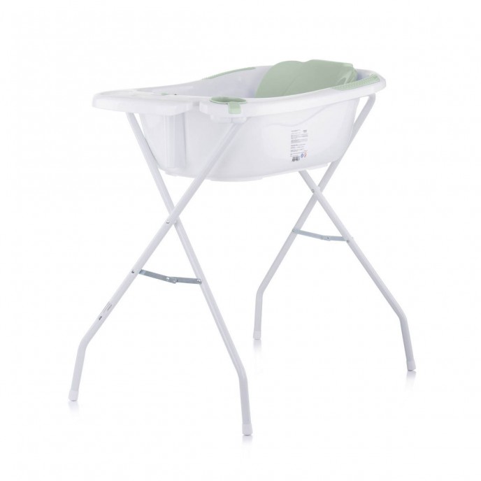 Chipolino Bath with Pad and Stand Vela Mint
