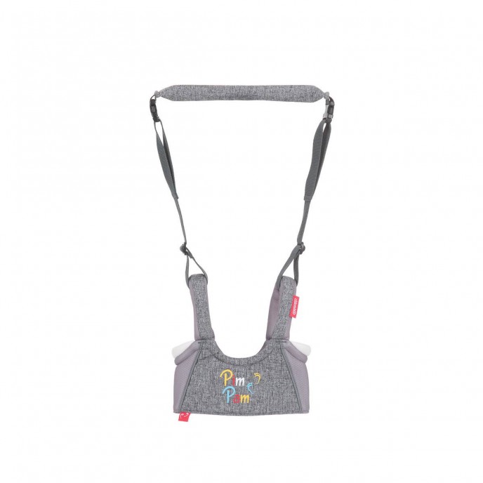 Chipolino Harness Pim Pam Graphite Linen