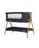 Chipolino Bedside Crib Sweet Dreams Graphite