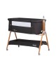 Chipolino Bedside Crib Sweet Dreams Graphite