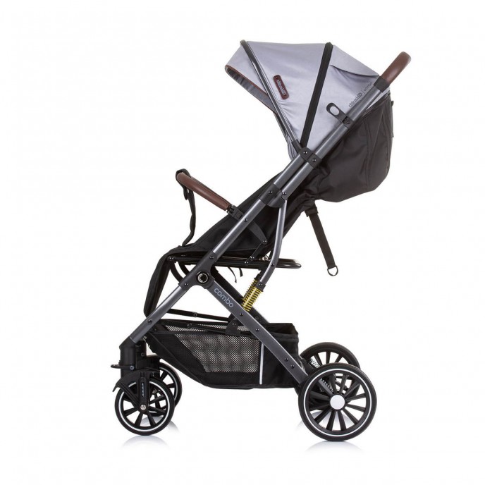 Chipolino Stroller Combo Silver Grey