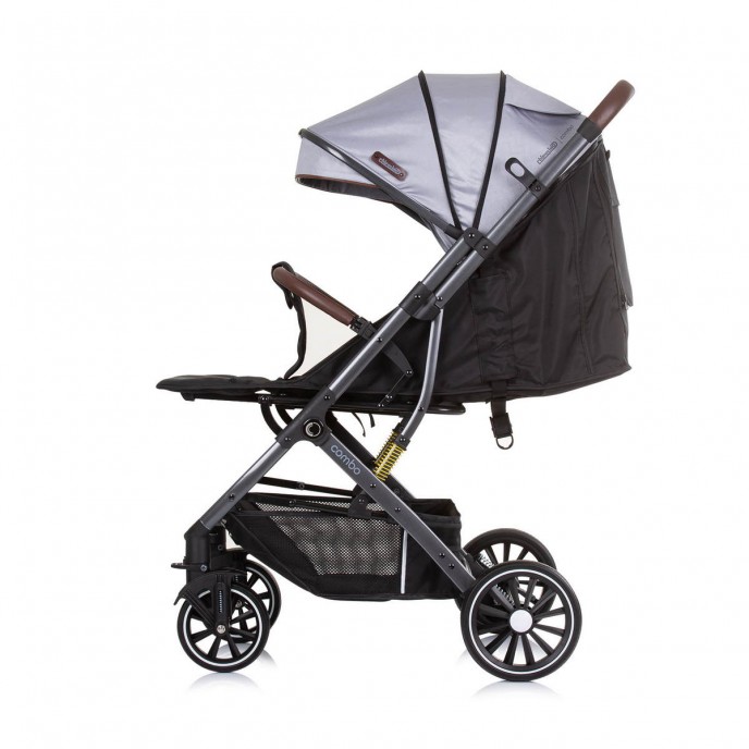 Chipolino Stroller Combo Silver Grey