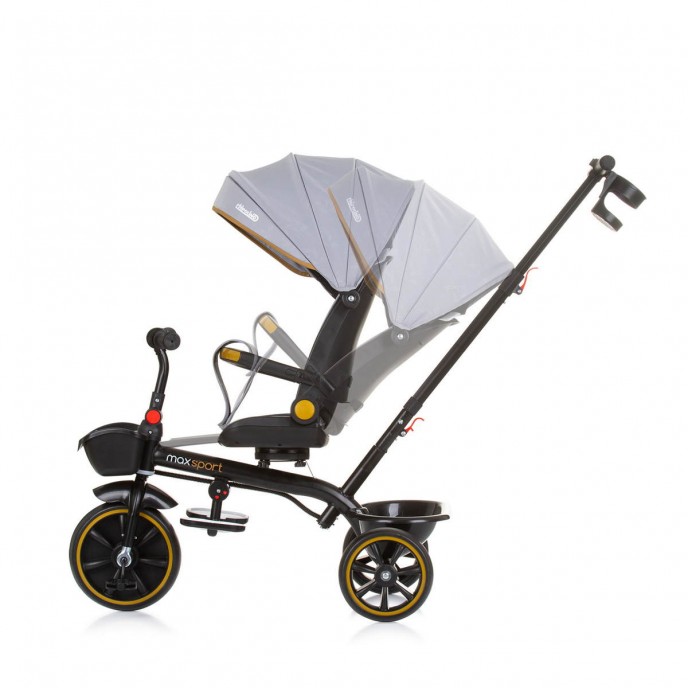 Chipolino Tricycle Max Sport 360 Ash Grey