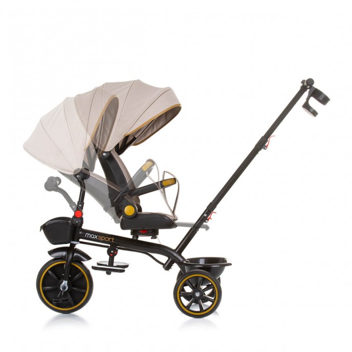 Chipolino Tricycle Max Sport 360 Macadamia