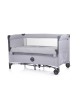 Chipolino Travel Cot Relax Ash Linen with Dropside