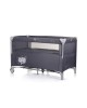 Chipolino Travel Cot Relax Granite with Dropside