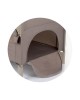 Chipolino Travel Cot Relax Macadamia Linen with Dropside