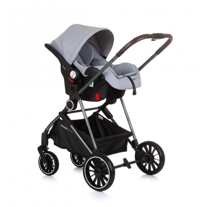 Chipolino Travel System Aura Ash Grey