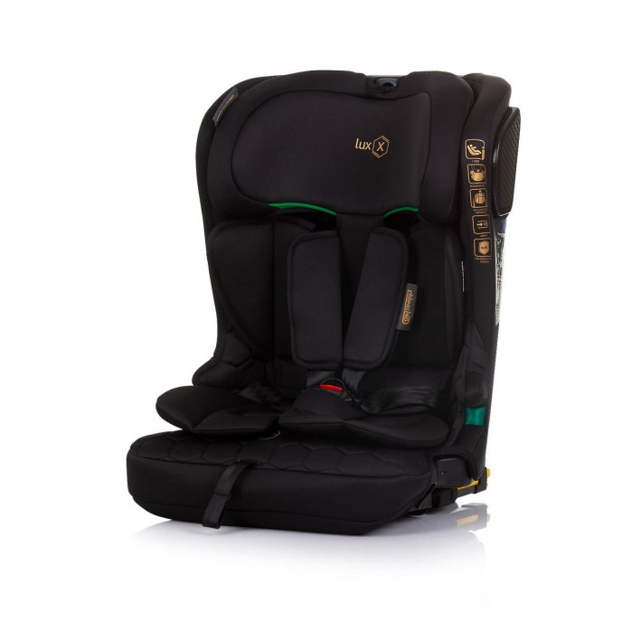 Chipolino Carseat I-Size ISOfix Lux X Obsidian (76-150cm) Chipolino Carseat I-Size ISOfix Lux X Obsidian (76-150cm)