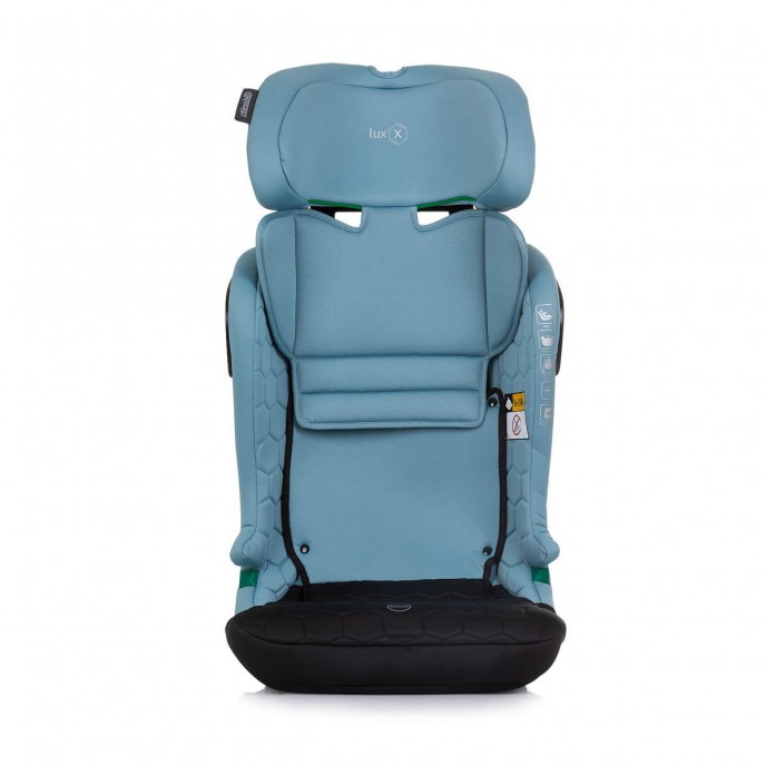 Chipolino Carseat I-Size ISOfix Lux X Pastel Blue Green (76-150cm) Chipolino Carseat I-Size ISOfix Lux X Pastel Blue Green (76-150cm)