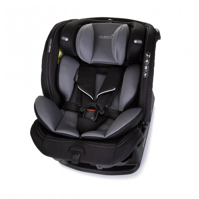 Chipolino Carseat I-Size Aviato Granite (40-150cm)