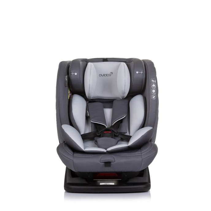 Chipolino Carseat I-Size Aviato Ash Grey (40-150cm)