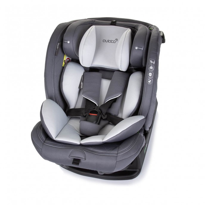 Chipolino Carseat I-Size Aviato Ash Grey (40-150cm)