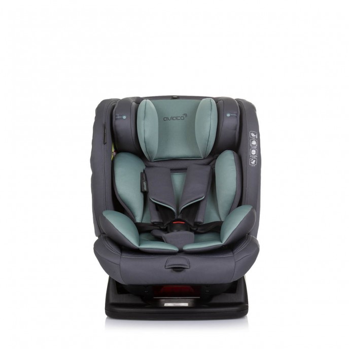 Chipolino Carseat I-Size Aviato Pastel Green (40-150cm)