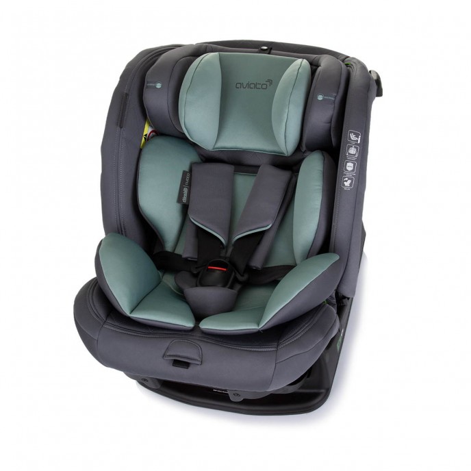 Chipolino Carseat I-Size Aviato Pastel Green (40-150cm)