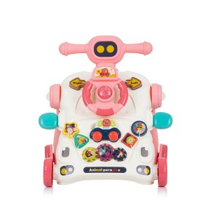 Chipolino Activity Walker 3 in 1 Car Pink Chipolino Activity Walker 3 in 1 Car Pink