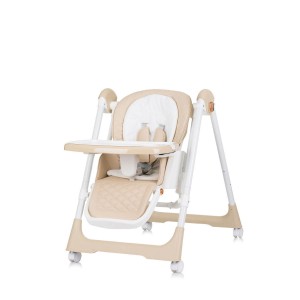 Chipolino Highchair and Swing Milkshake Beige Chipolino Highchair and Swing Milkshake Beige