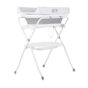 Chipolino Changer Unit with Foldable Bath Fiore Grey Chipolino Changer Unit with Foldable Bath Fiore Grey