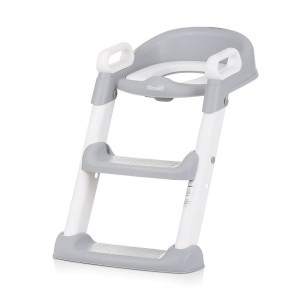 Chipolino Toilet Trainer Ladder Skippy Grey Chipolino Toilet Trainer Ladder Skippy Grey