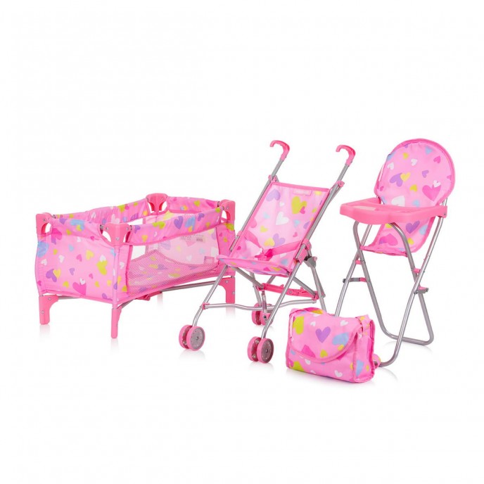 Chipolino Doll Play Set Trixy Hearts