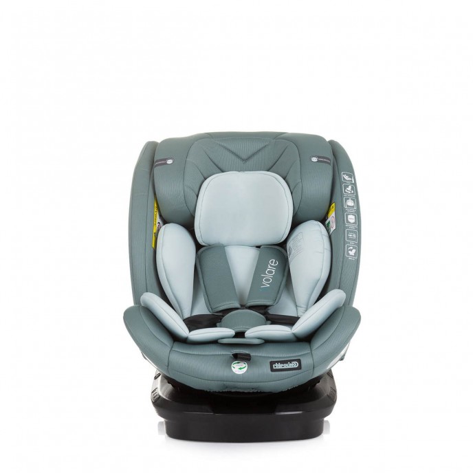 Chipolino Carseat I-Size ISOfix 360 Volare Pastel Green (40-150cm) Chipolino Carseat I-Size ISOfix 360 Volare Pastel Green (40-150cm)