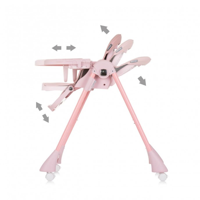 Chipolino Highchair Candy Shop Flamingo Chipolino Highchair Candy Shop Flamingo