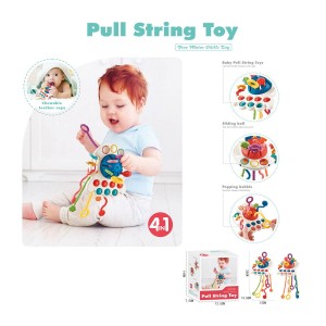 Chipolino Activity Toy 4 in 1 Pull Toy Circle