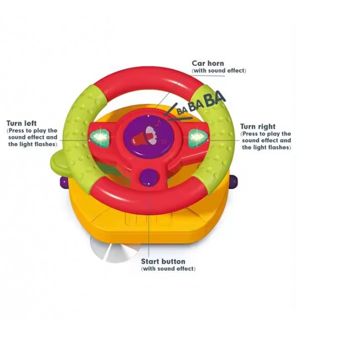 Chipolino Activity Steering Wheel 3 in 1 