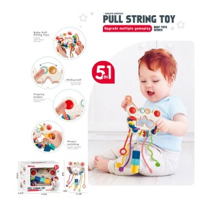 Chipolino Activity Toy 5 in 1 Pull toy Butterfly