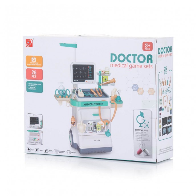 Chipolino Role Play Doctor Set 26pc White