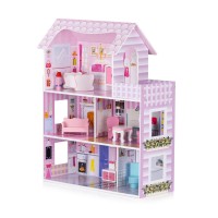 Chipolino Wooden Doll House with Furniture