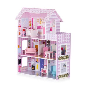 Chipolino Wooden Doll House with Furniture