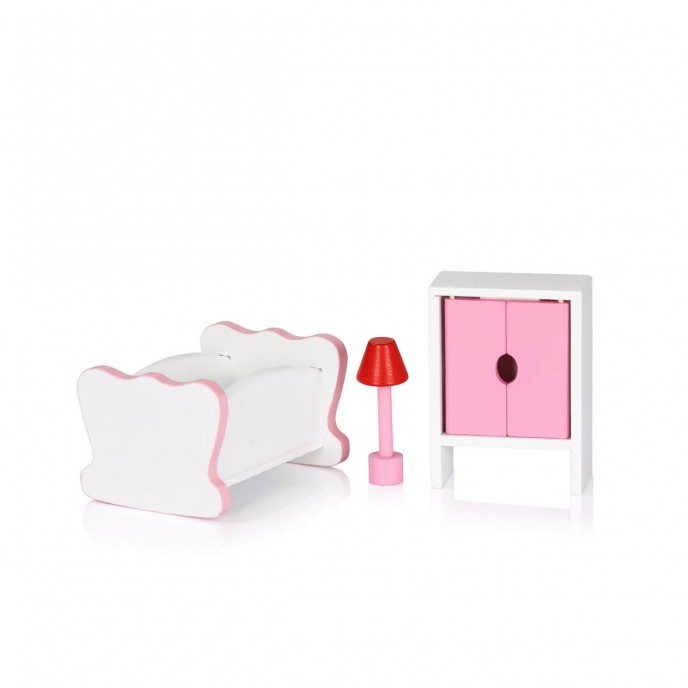 Chipolino Wooden Doll House with Furniture