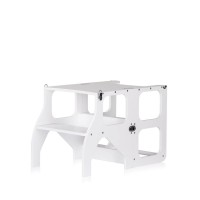 Chipolino Montessori Tower and Table 2 in 1 White
