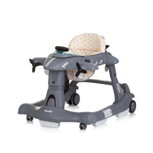 Chipolino Walker 3 in 1 Airplane Grey Chipolino Walker 3 in 1 Airplane Grey