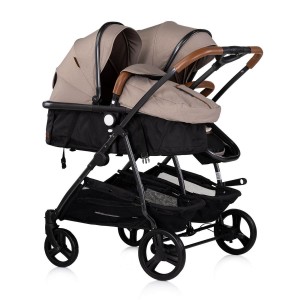 Chipolino Travel System Twin Duo Smart Tiramisu Chipolino Travel System Twin Duo Smart Tiramisu