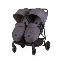 Chipolino Twin Stroller Top Stars Anthracite
