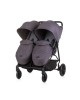 Chipolino Twin Stroller Top Stars Anthracite Chipolino Twin Stroller Top Stars Anthracite