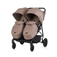 Chipolino Twin Stroller Top Stars Tiramisu
