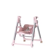Chipolino Highchair and Swing Super Chef Pink Marshmellow