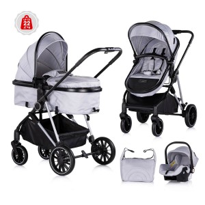 Chipolino Travel System Aura Cloud Grey Chipolino Travel System Aura Cloud Grey