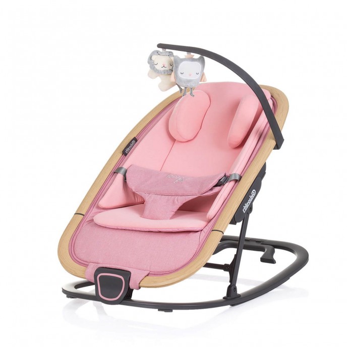 Chipolino Rocker Senso Wood & Pink Marshmellow Chipolino Rocker Senso Wood & Pink Marshmellow