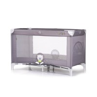 Chipolino Travel Cot Capri Bear Grey