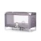 Chipolino Travel Cot Capri Bear Grey Chipolino Travel Cot Capri Bear Grey