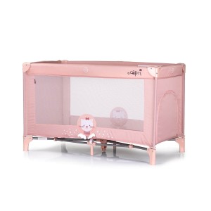 Chipolino Travel Cot Capri Cat Pink Chipolino Travel Cot Capri Cat Pink